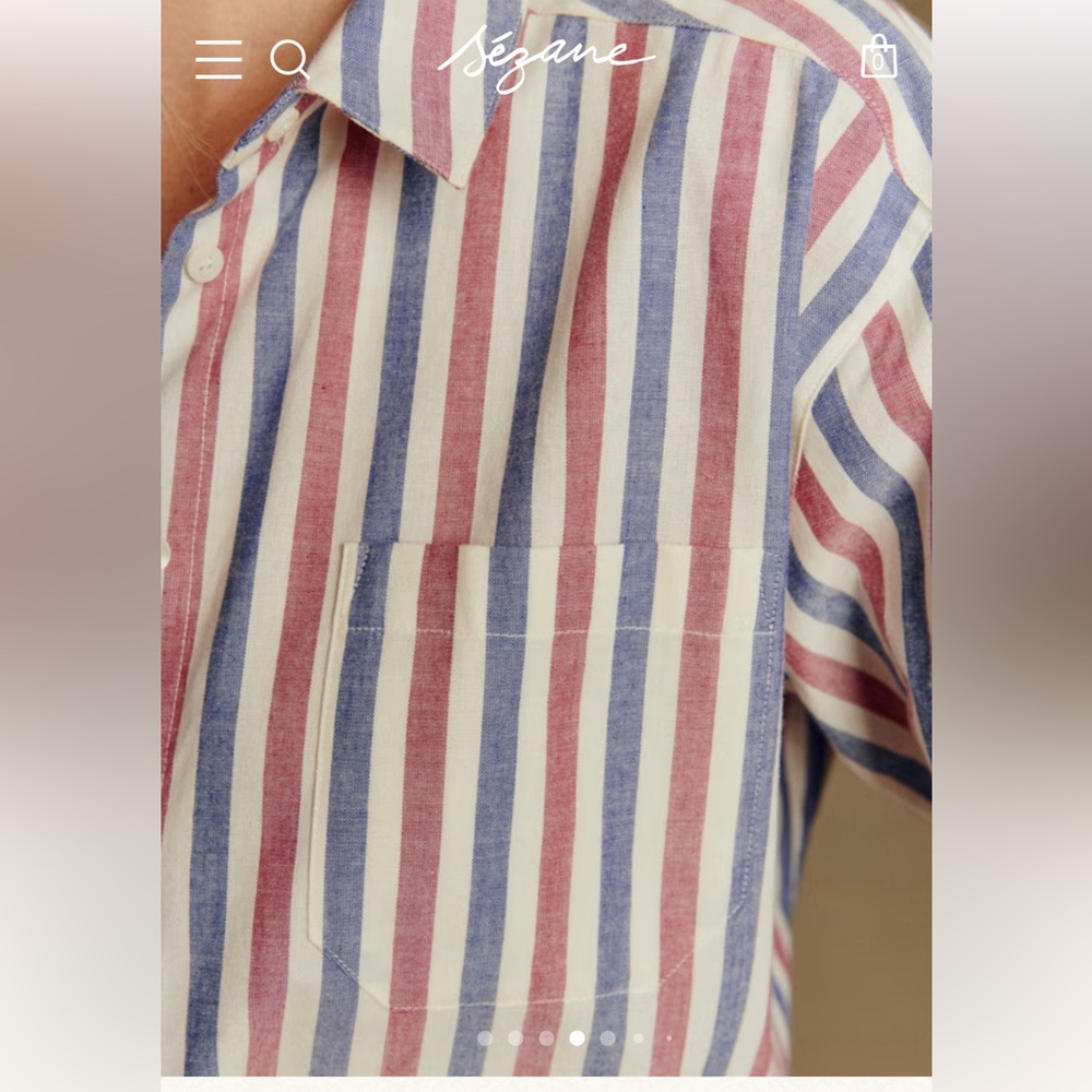 Sezane
Sezane Max Shirt - Picture 5 of 11